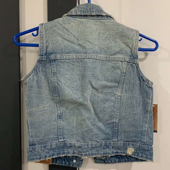 NWT denim vest - Picture 4 of 5